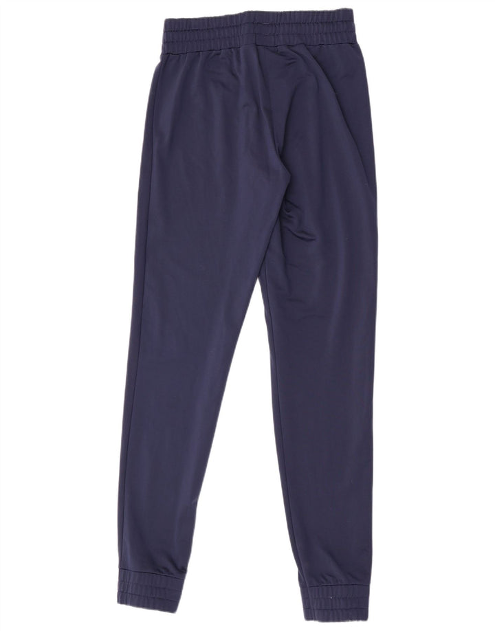 Damskie spodnie dresowe Puma Joggers UK 8, małe, granatowe, poliestrowe