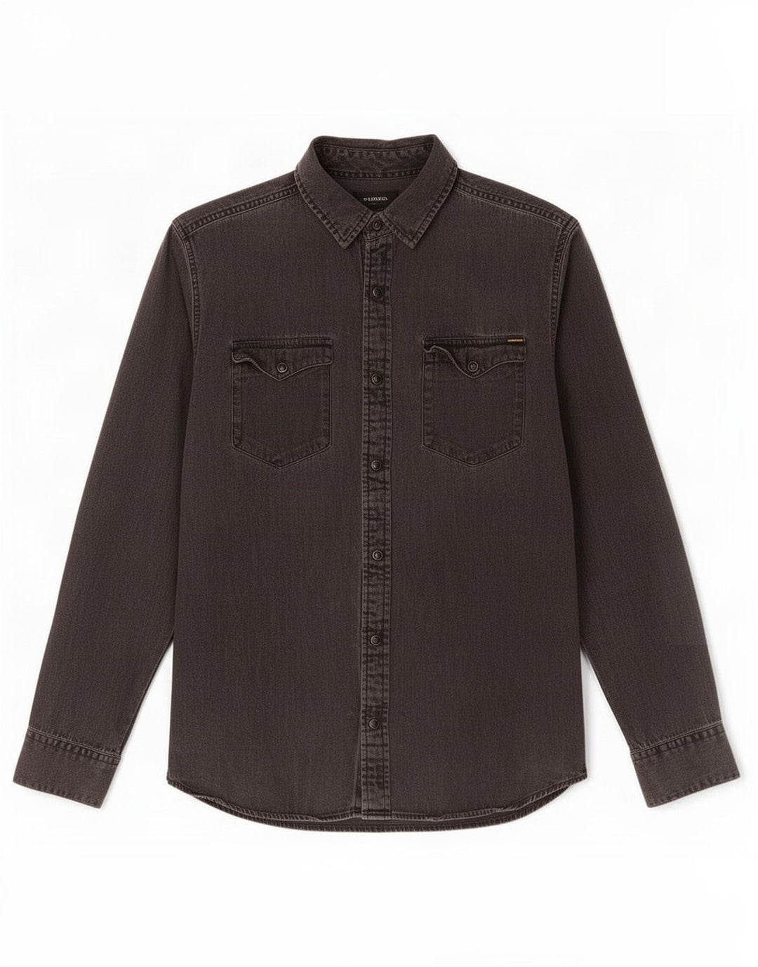 Męska koszula dżinsowa Jack & Jones, duża, szara, bawełniana