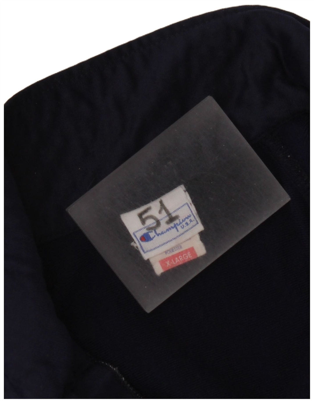 Damska kurtka dresowa Champion Graphic UK 18 XL granatowa, poliestrowa