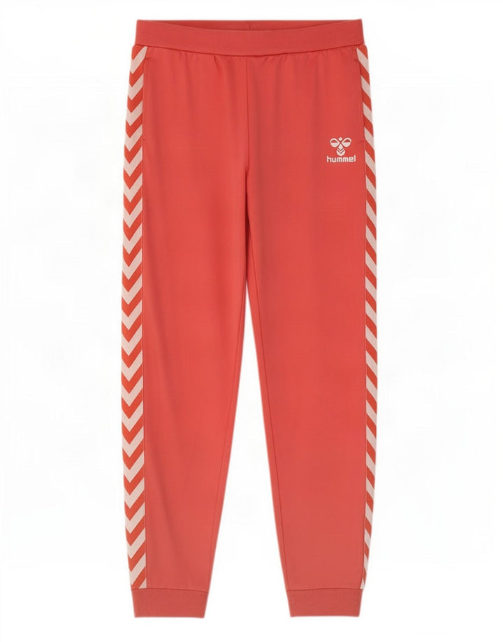 Męskie spodnie dresowe Hummel Graphic Joggers Średni różowy poliester