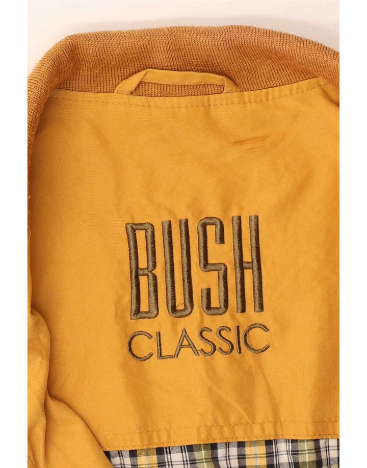 Bush Męska kurtka bomber UK 36 Small Yellow Polyester