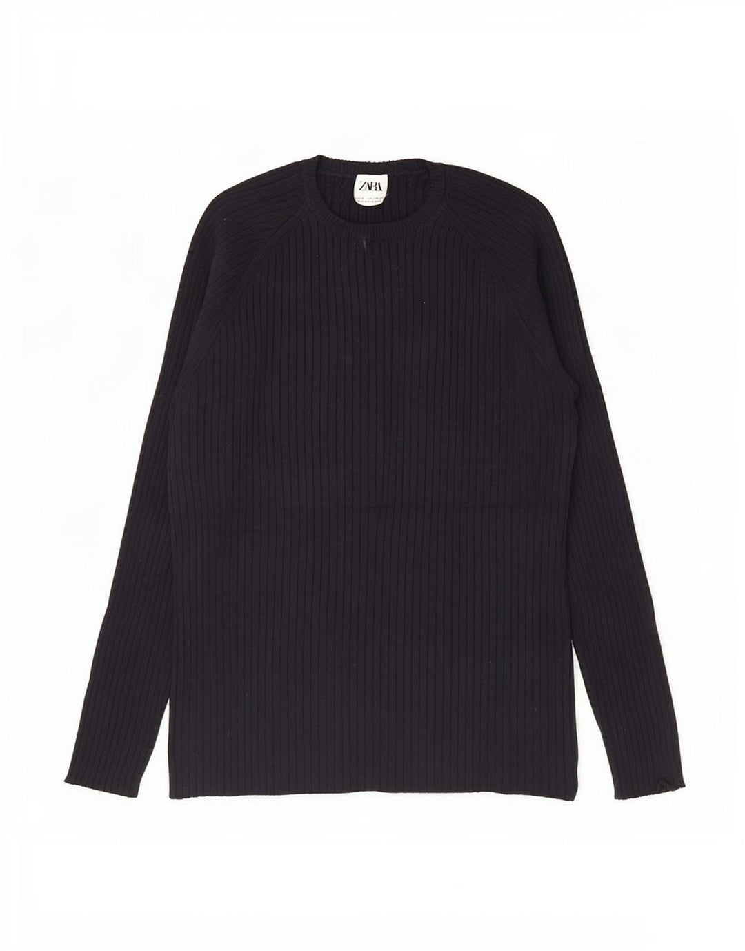 Męski top z długim rękawem XL, Zara, czarna wiskoza