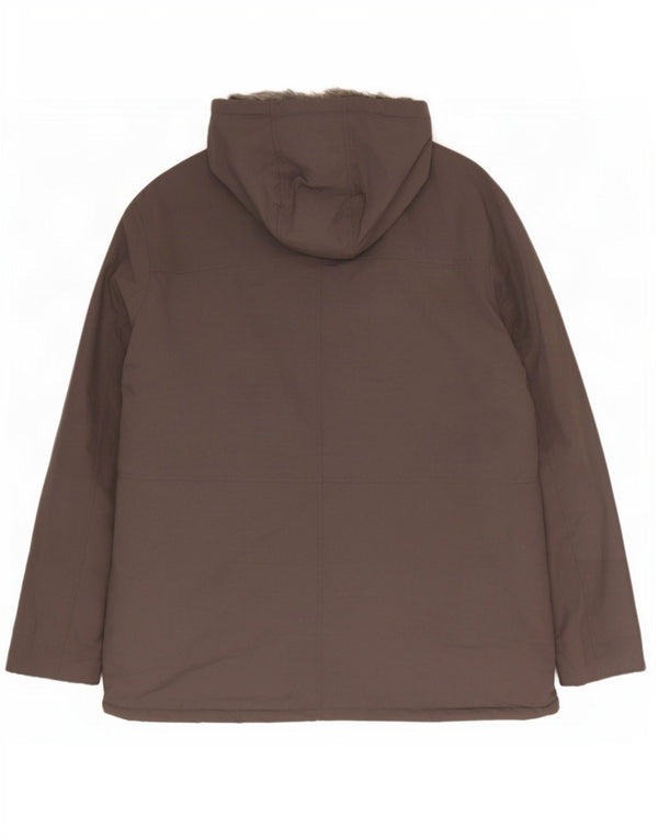 Męska kurtka parka z kapturem Refrigiwear UK 46 3XL szara