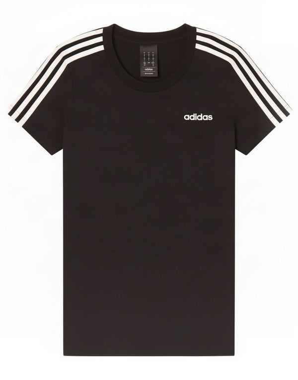 Damska koszulka Adidas Top UK 8/10 Mała czarna bawełna