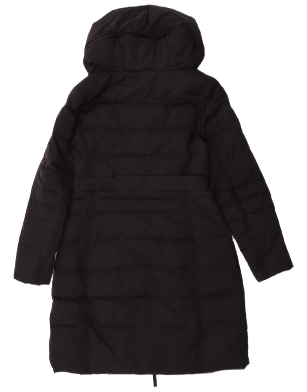 Damski ocieplany płaszcz ZARA UK 14, średni granatowy, poliester