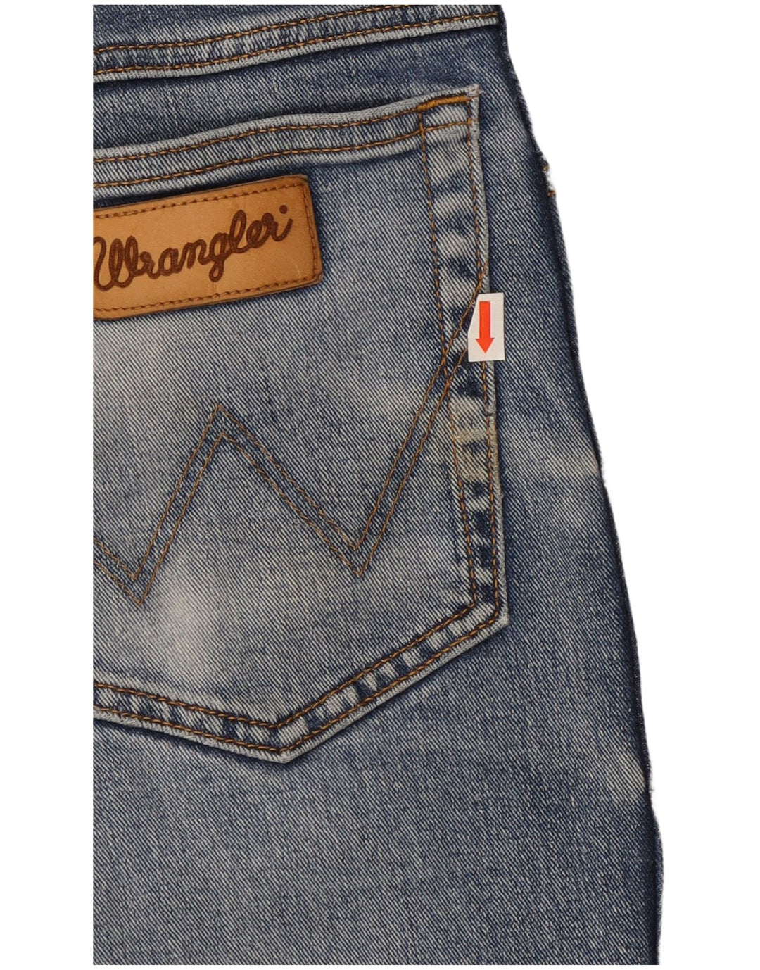 Męskie jeansy Wrangler Texas Straight W32 L30 Niebieskie bawełniane