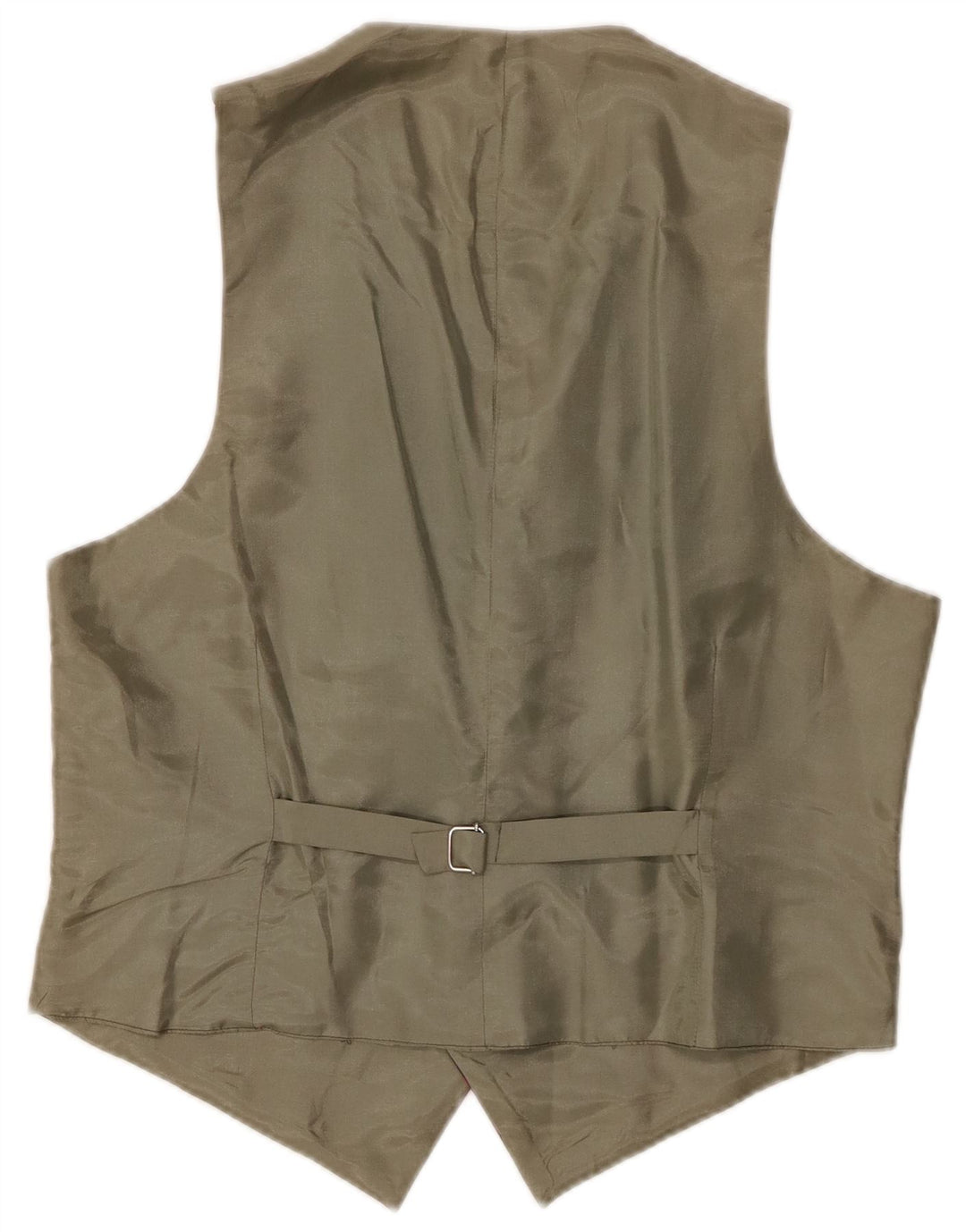 VINTAGE Męska kamizelka w dużą czerwoną kratę, poliestrowa