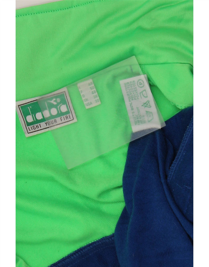 Męska kurtka dresowa Diadora IT 48 w kolorze średnioniebieskim