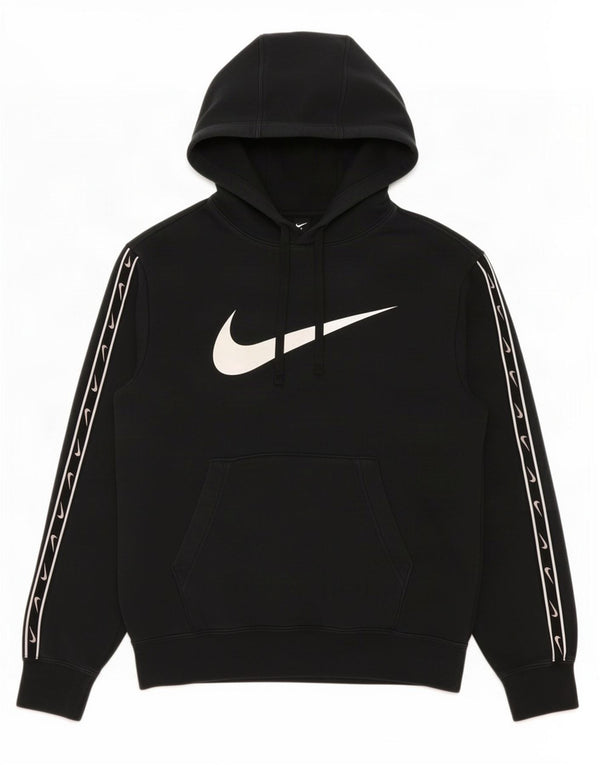 Damski sweter z kapturem Nike Graphic Oversize UK 6 XS, czarny, bawełniany