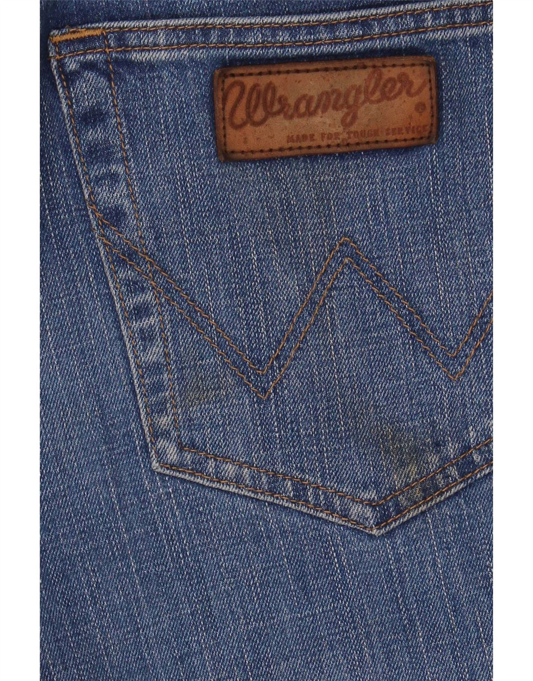 Męskie jeansy Wrangler Texas Stretch Straight W30 L32 Niebieskie bawełniane