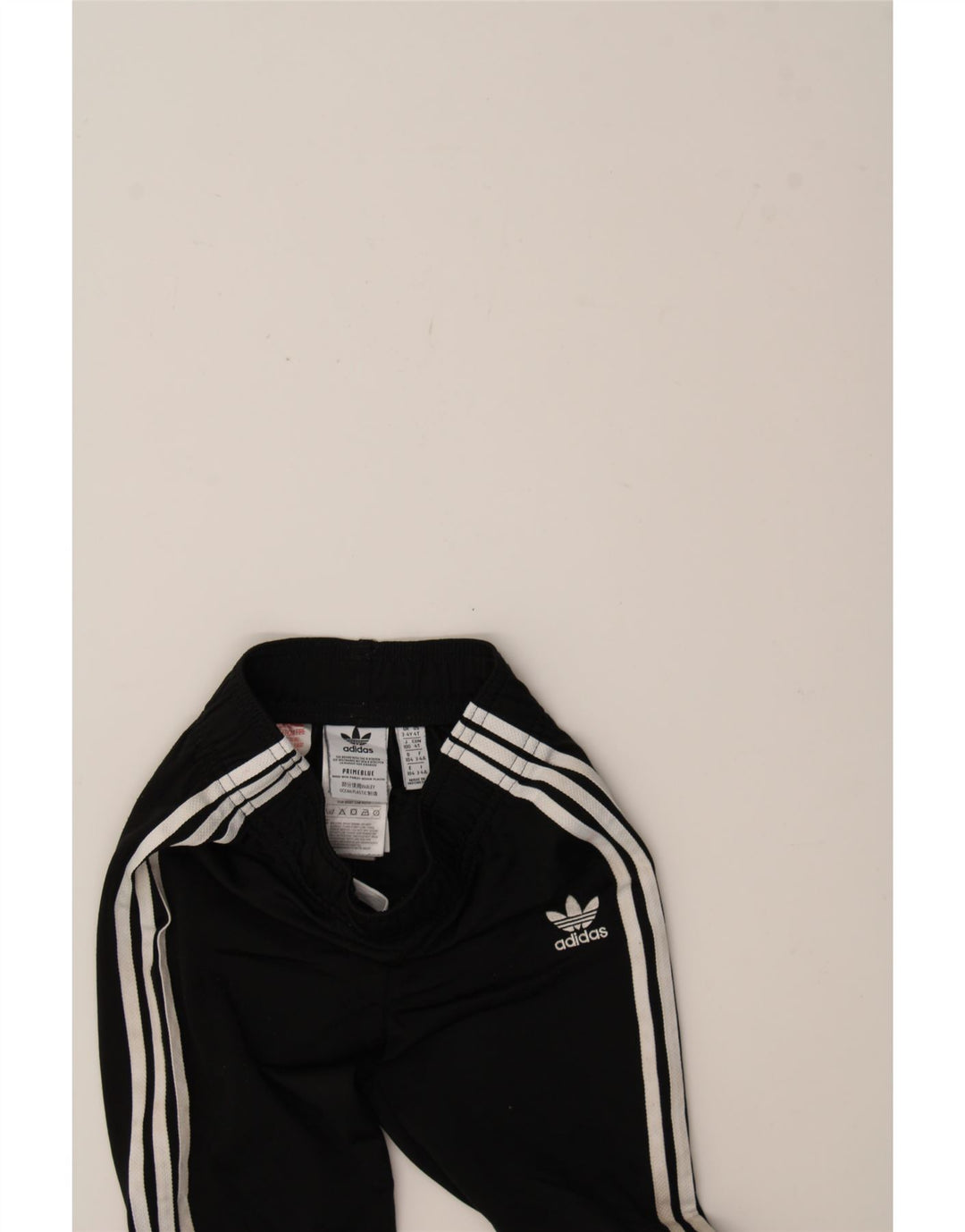 ADIDAS Boys Tracksuit Trousers 3-4 Years  Black Polyester Vintage Adidas and Second-Hand Adidas from Messina Hembry 