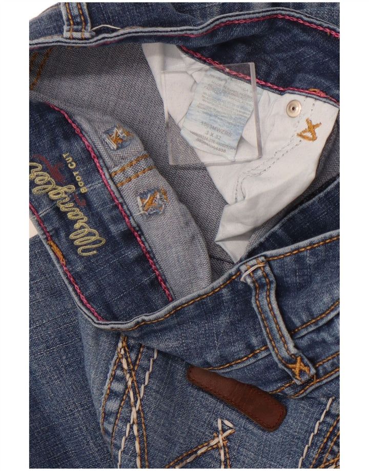 Damskie jeansy Bootcut WRANGLER US 3 Small W30 L32 Niebieskie, bawełniane