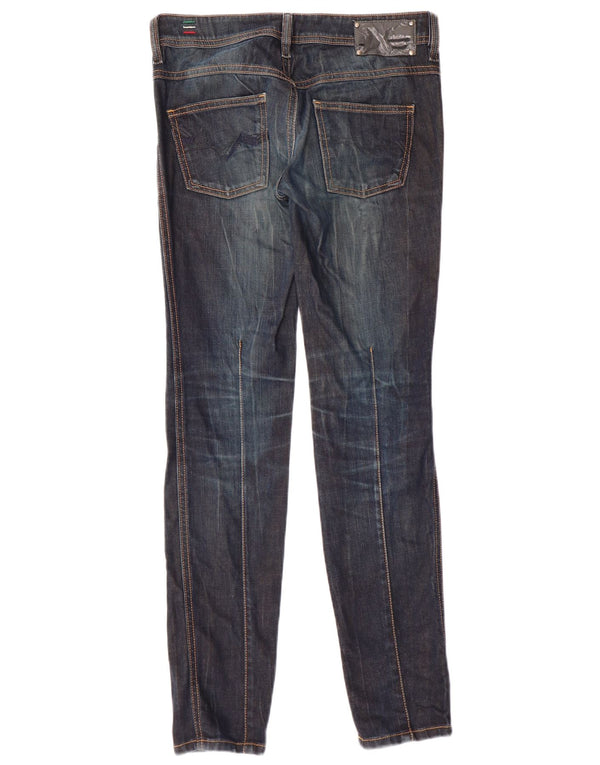 DIESEL Damskie jeansy skinny Breaze W27 L29 Niebieskie bawełniane