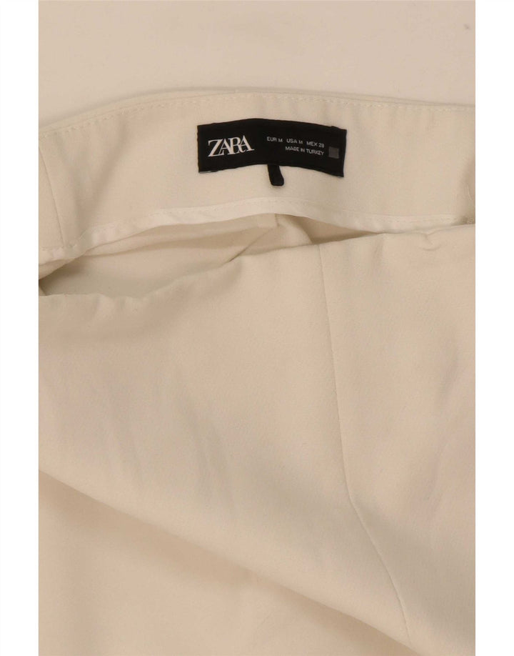 Spodnie damskie Zara Skort, średnie W28, białe
