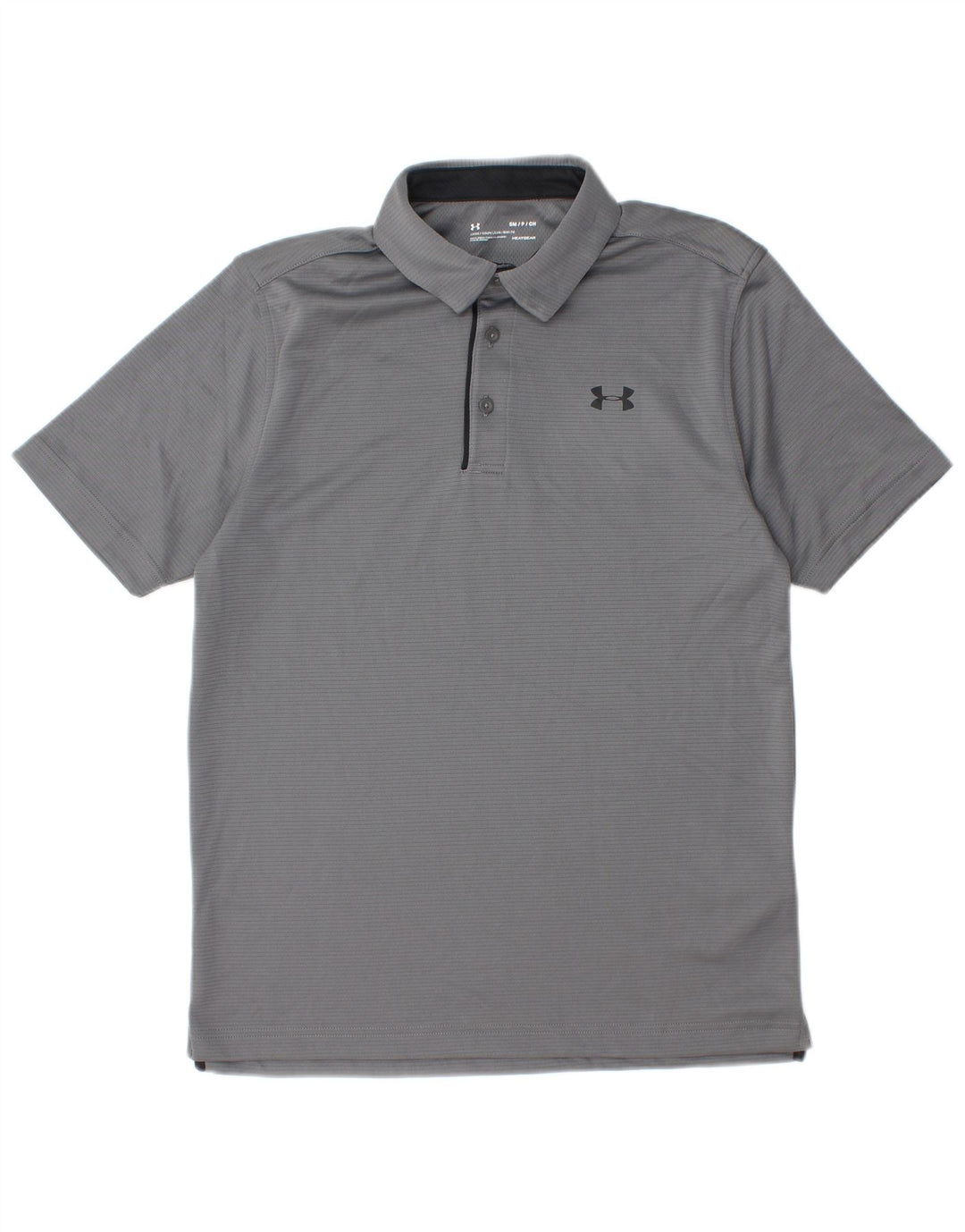 Męska koszulka polo Under Armour Heat Gear, mała, szara, z poliestru