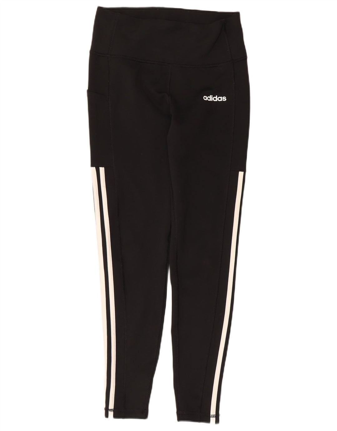 Damskie legginsy Adidas Climalite UK 12/14 Średni czarny poliester