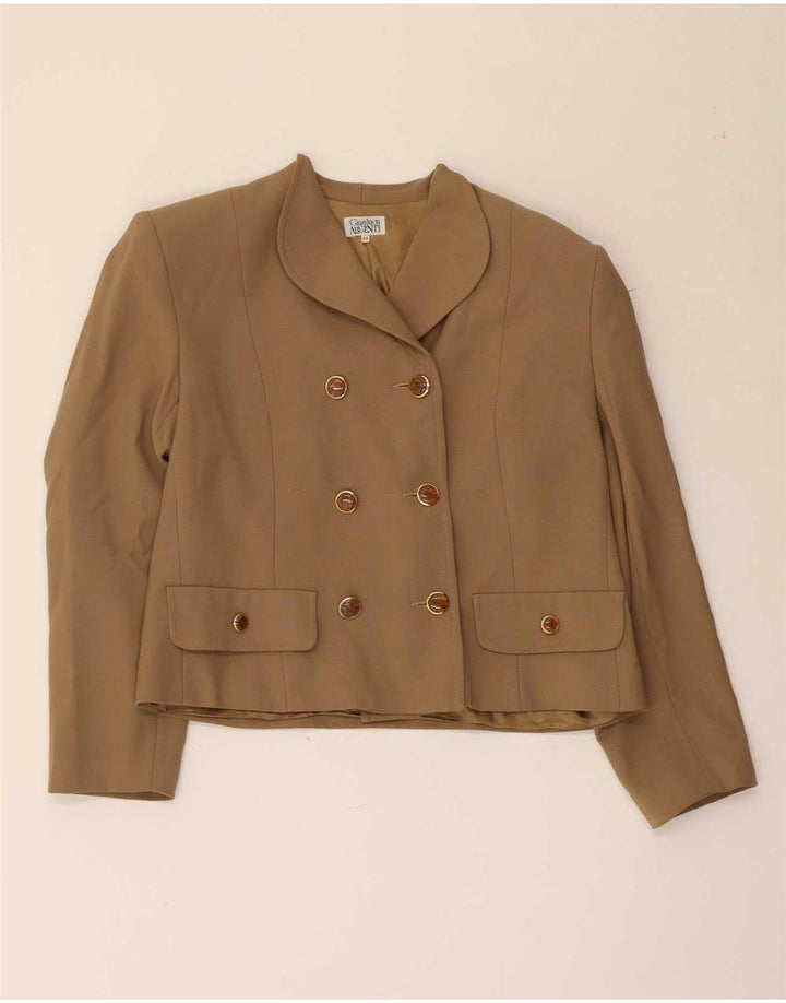 Dwuczęściowy zestaw spódnic damskich w stylu vintage z podwójnymi piersiami IT 44 Medium W30 Brown