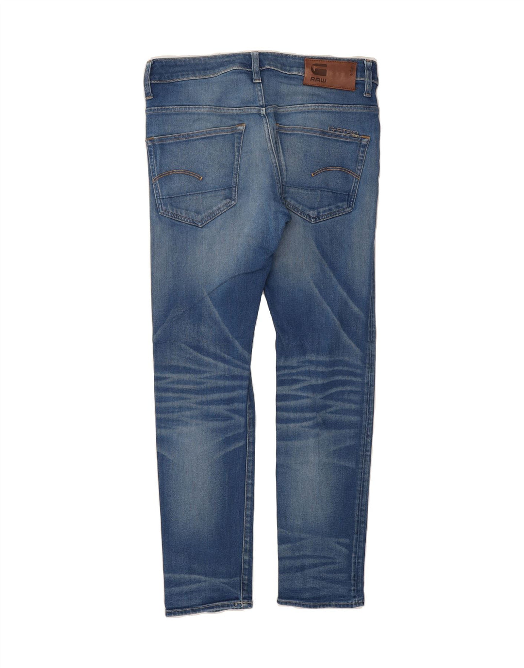 G-STAR Mens Slim Jeans W30 L30 Blue Cotton Vintage G-Star and Second-Hand G-Star from Messina Hembry 