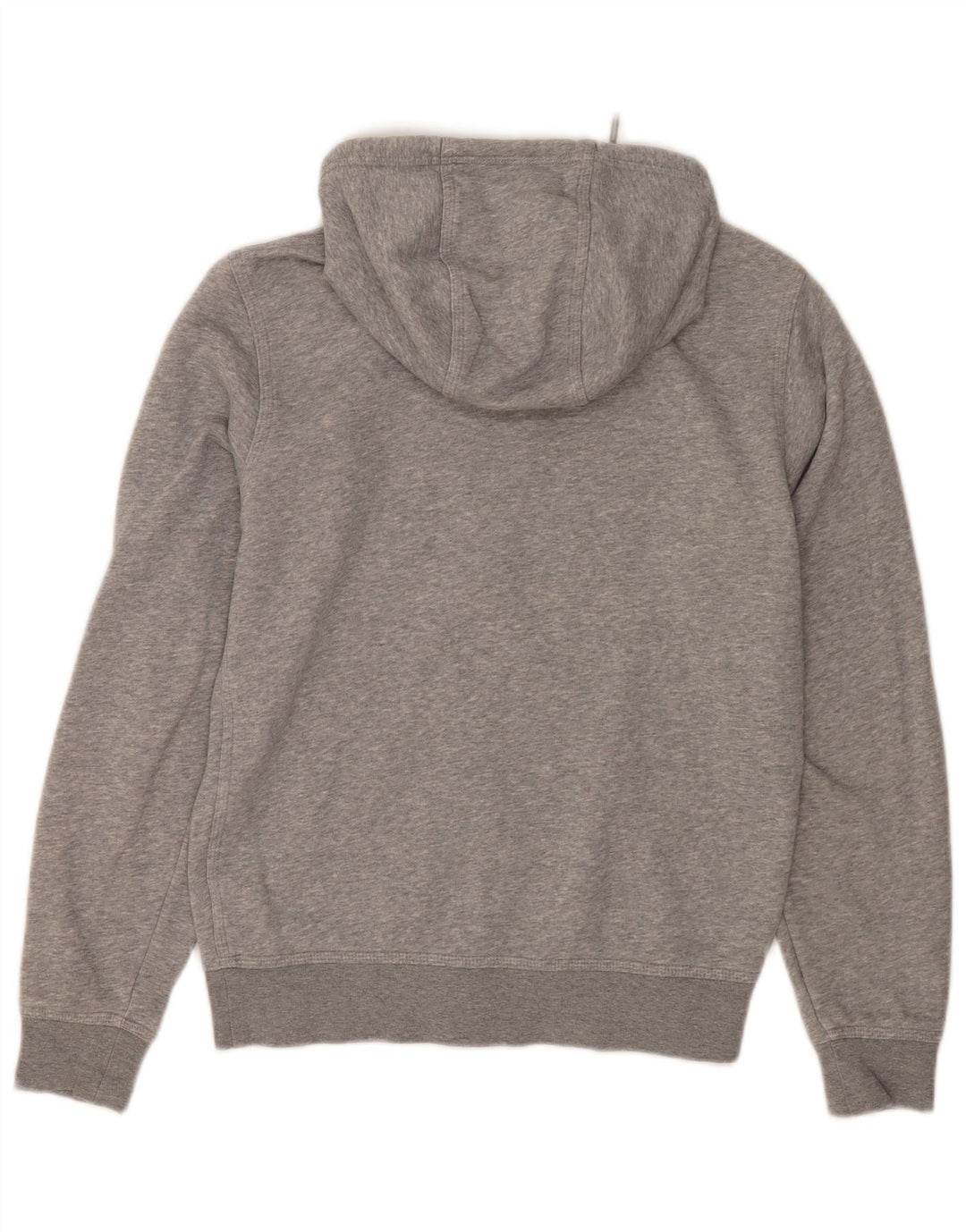 Męski sweter z kapturem i zamkiem błyskawicznym Nike, mały, szary, z bawełny w cętki