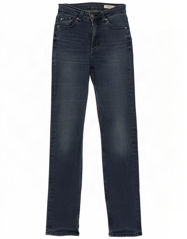 Marks & Spencer Damskie The Sienna Straight Jeans UK 8 Small W26 L30 Niebieskie
