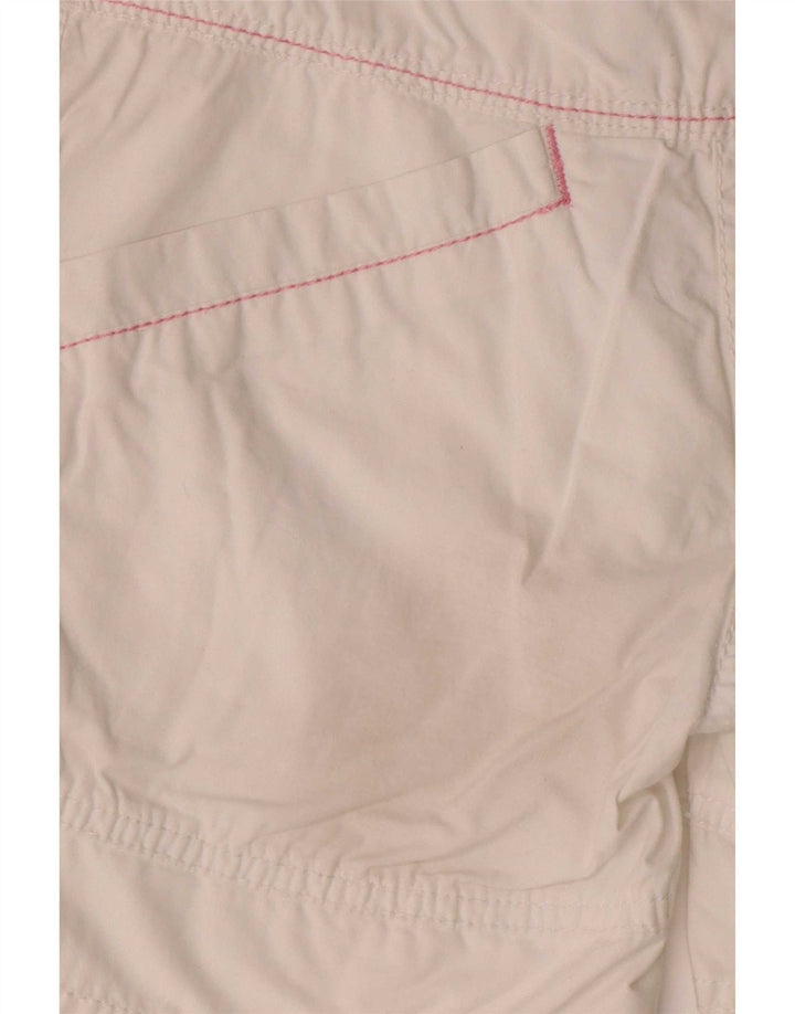Spodenki damskie Calvin Klein W28 Średniobiała bawełna