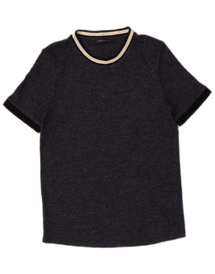 T-shirt damski Marks & Spencer UK 14, średni granatowy, nakrapiany