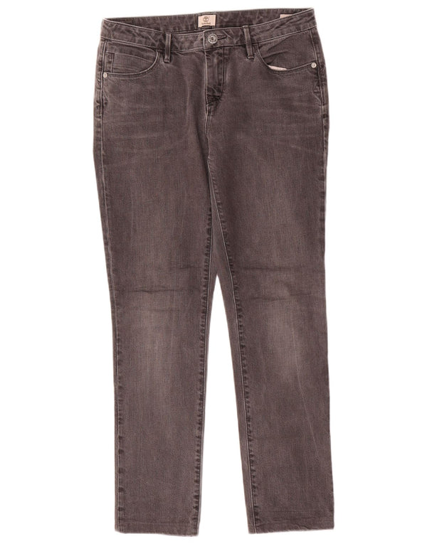 Damskie jeansy Timberland Slim W27 L27 Szara bawełna