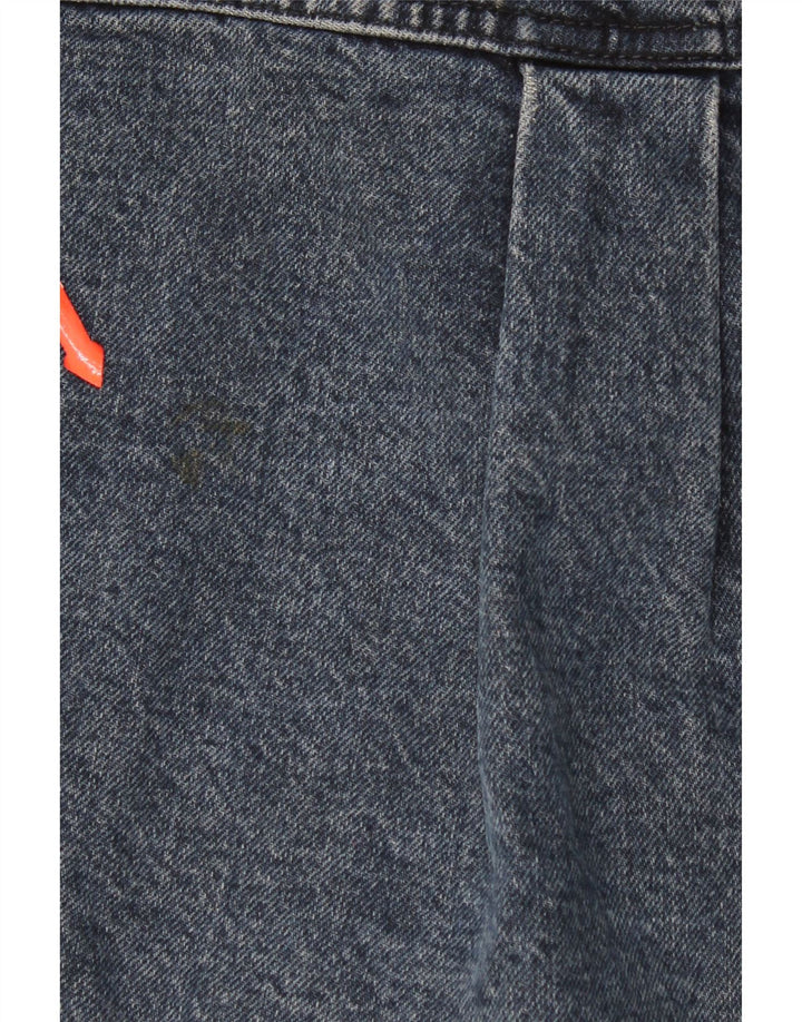 Damska kurtka dżinsowa Zara Crop Oversize UK 14, średnia, granatowa, bawełniana