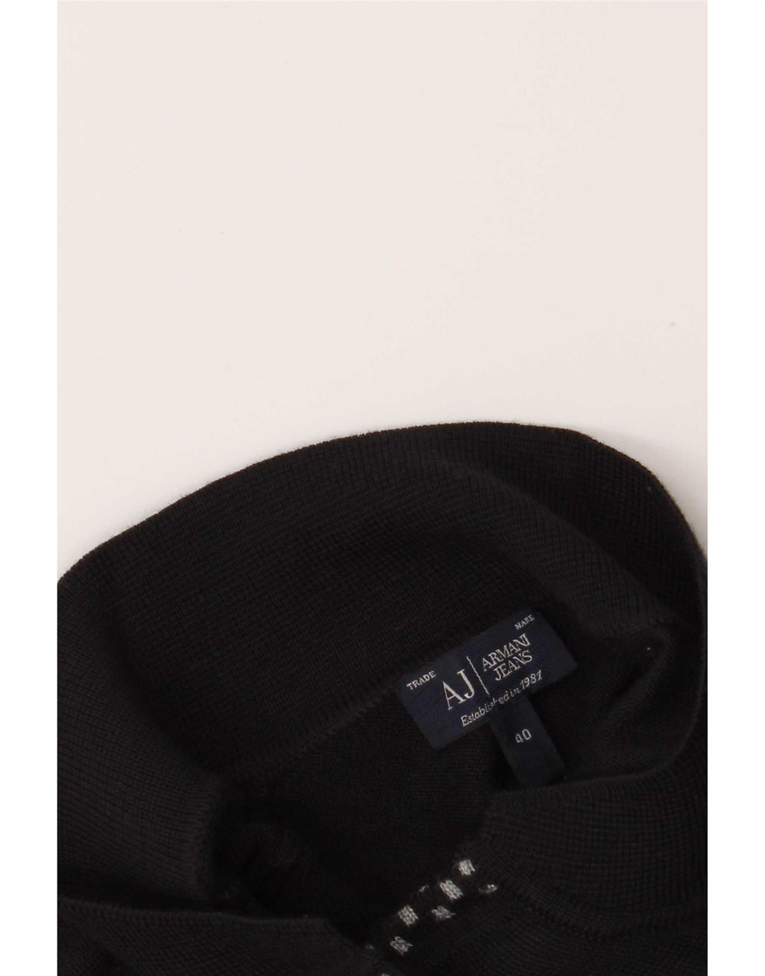 Damski sweter rozpinany Armani Jeans IT 40 Small Black
