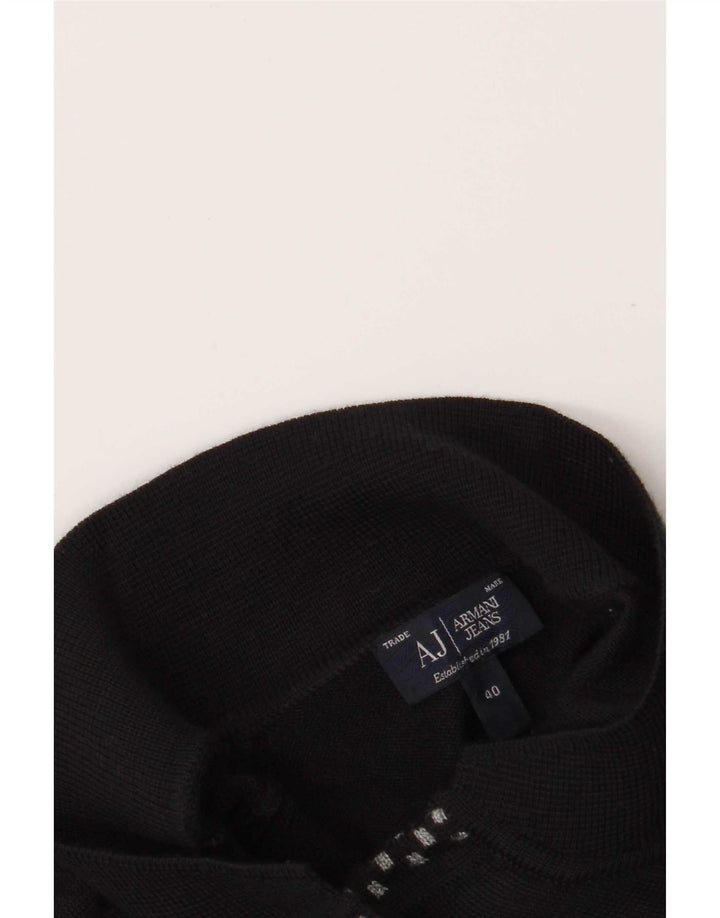 Damski sweter rozpinany Armani Jeans IT 40 Small Black