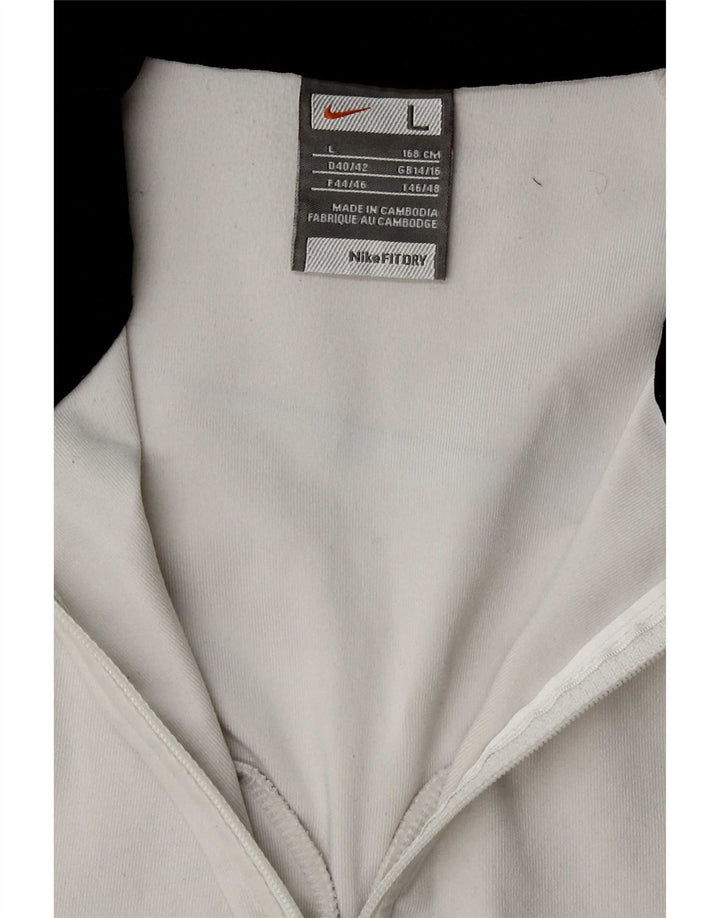 Kurtka damska Nike Dri Fit Tracksuit Top UK 14/16, duża biała