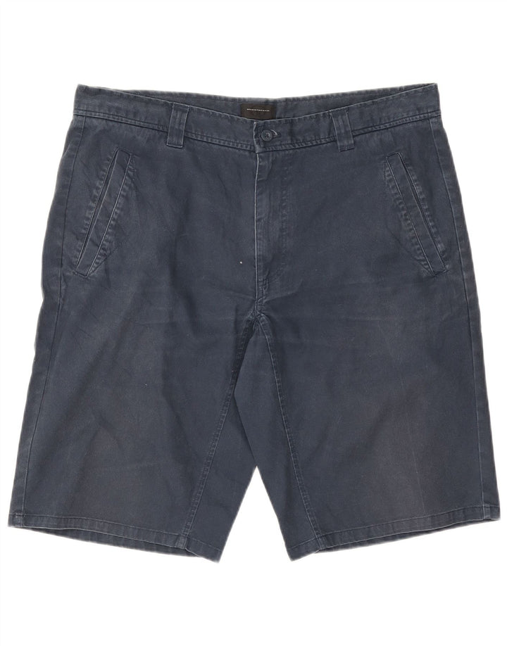 Męskie spodenki Chino Sergio Tacchini EU 48 Medium W36 Granatowa bawełna
