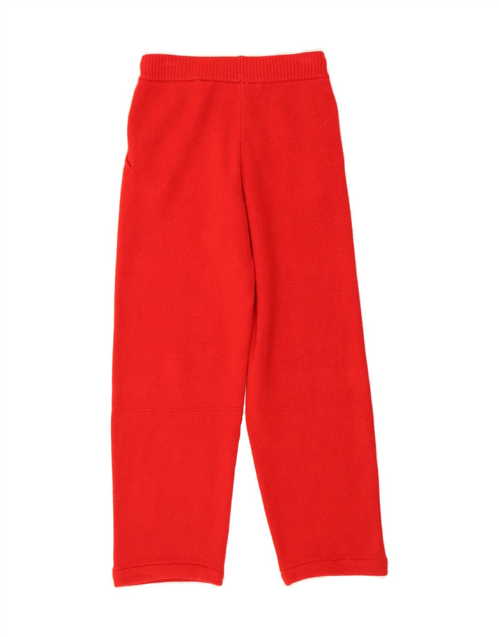 ZARA Womens Tracksuit Trousers UK 10 Small  Red Viscose Vintage Zara and Second-Hand Zara from Messina Hembry 