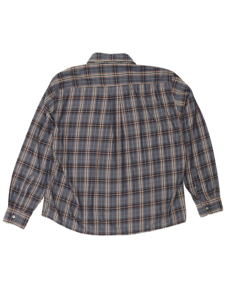 Koszula flanelowa męska Goose & Gander IT 48 w średnią granatową kratkę