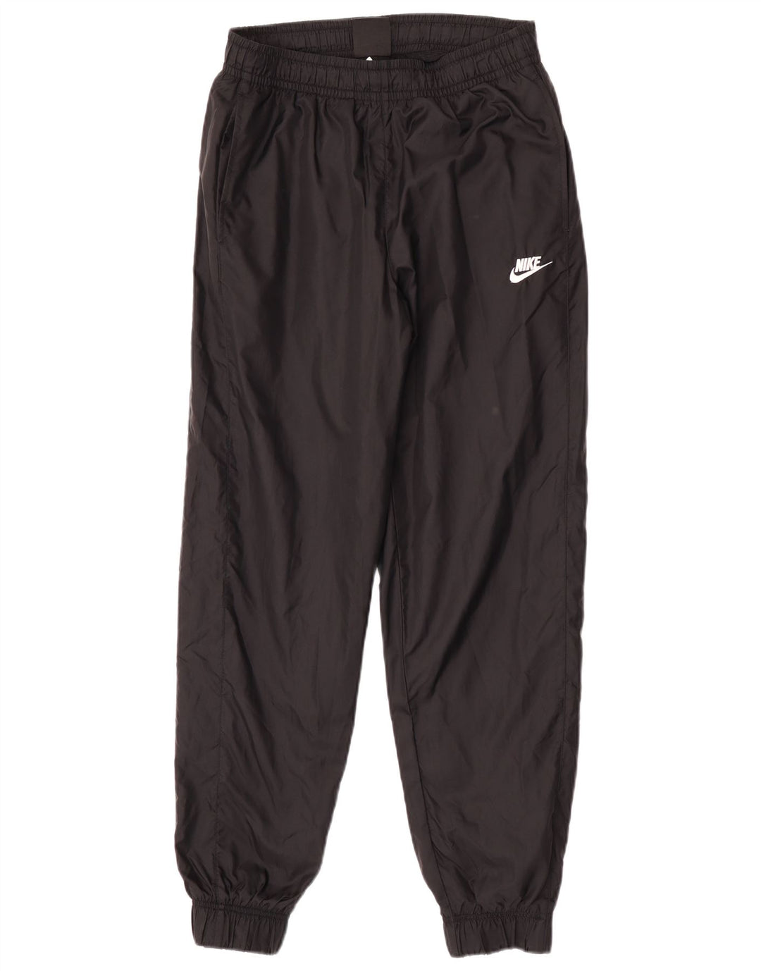 Męskie spodnie dresowe Nike, małe, czarne, poliestrowe