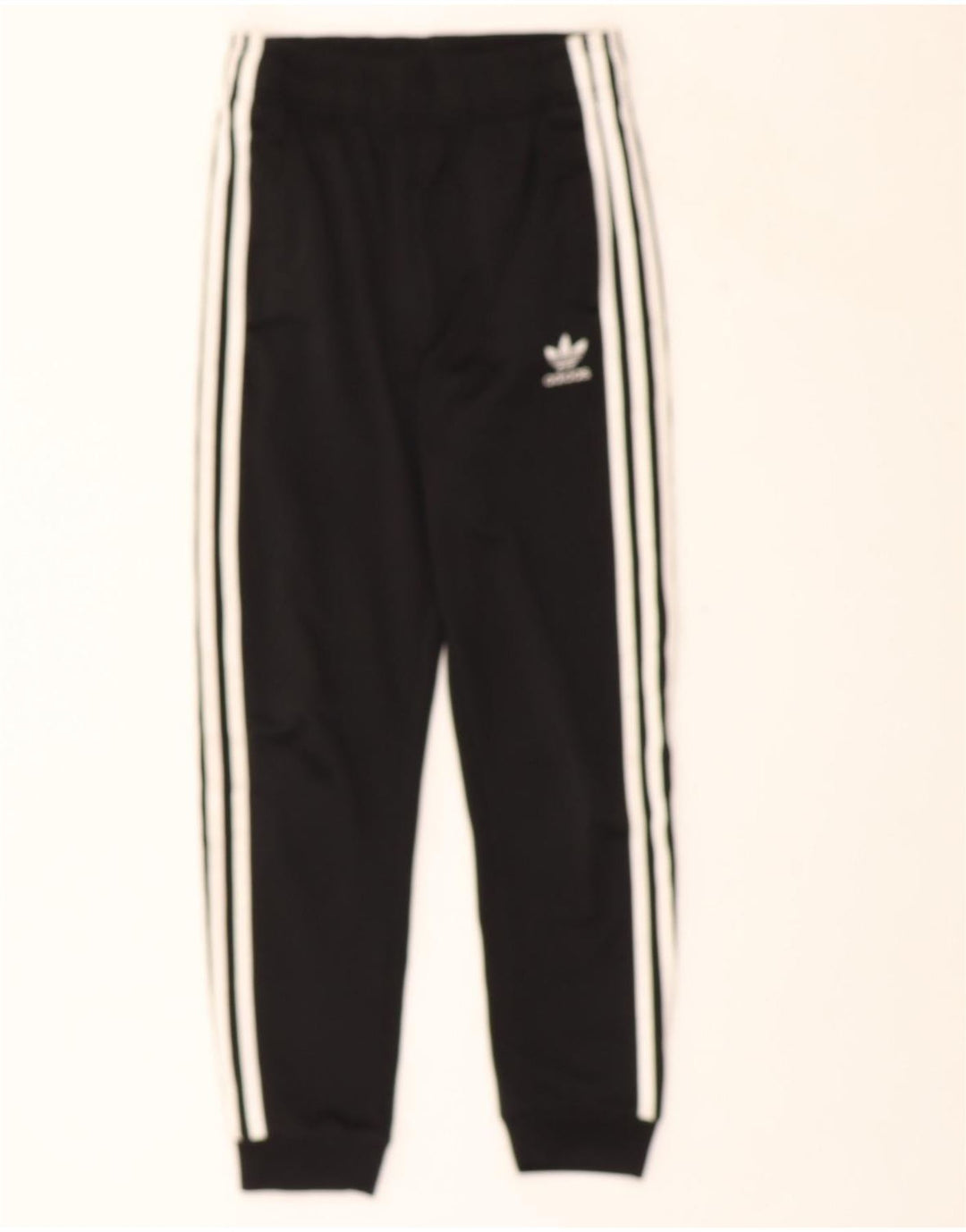 ADIDAS Boys Tracksuit Trousers Joggers 11-12 Years Black Polyester Vintage Adidas and Second-Hand Adidas from Messina Hembry 