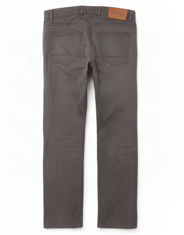Męskie spodnie o swobodnym kroju Massimo Dutti EU 40 Medium W31 L28 Szare