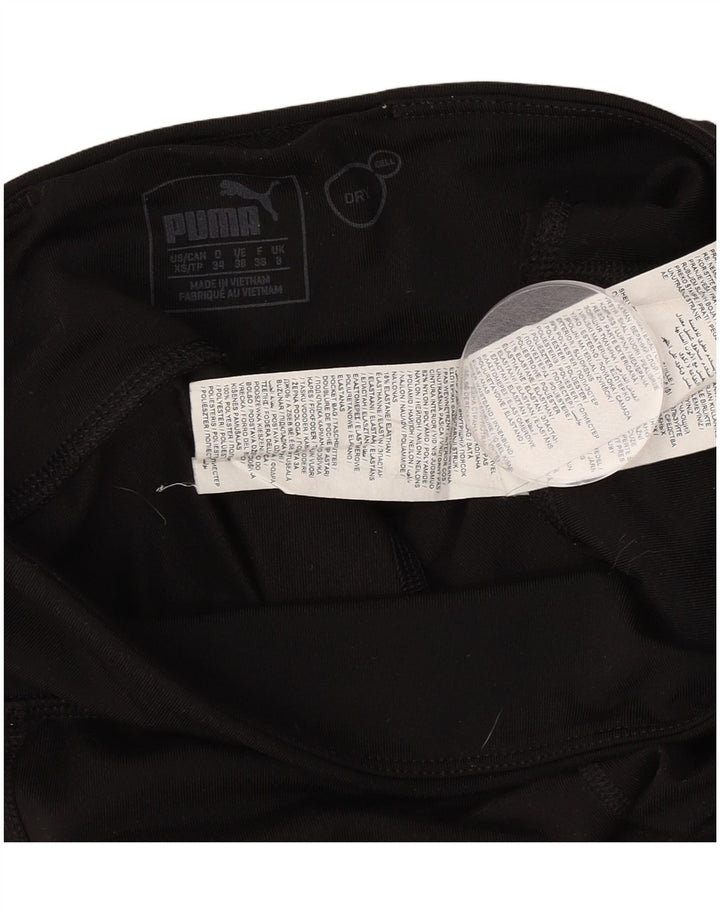 Legginsy Damskie Puma UK 8 Małe Czarne Poliester