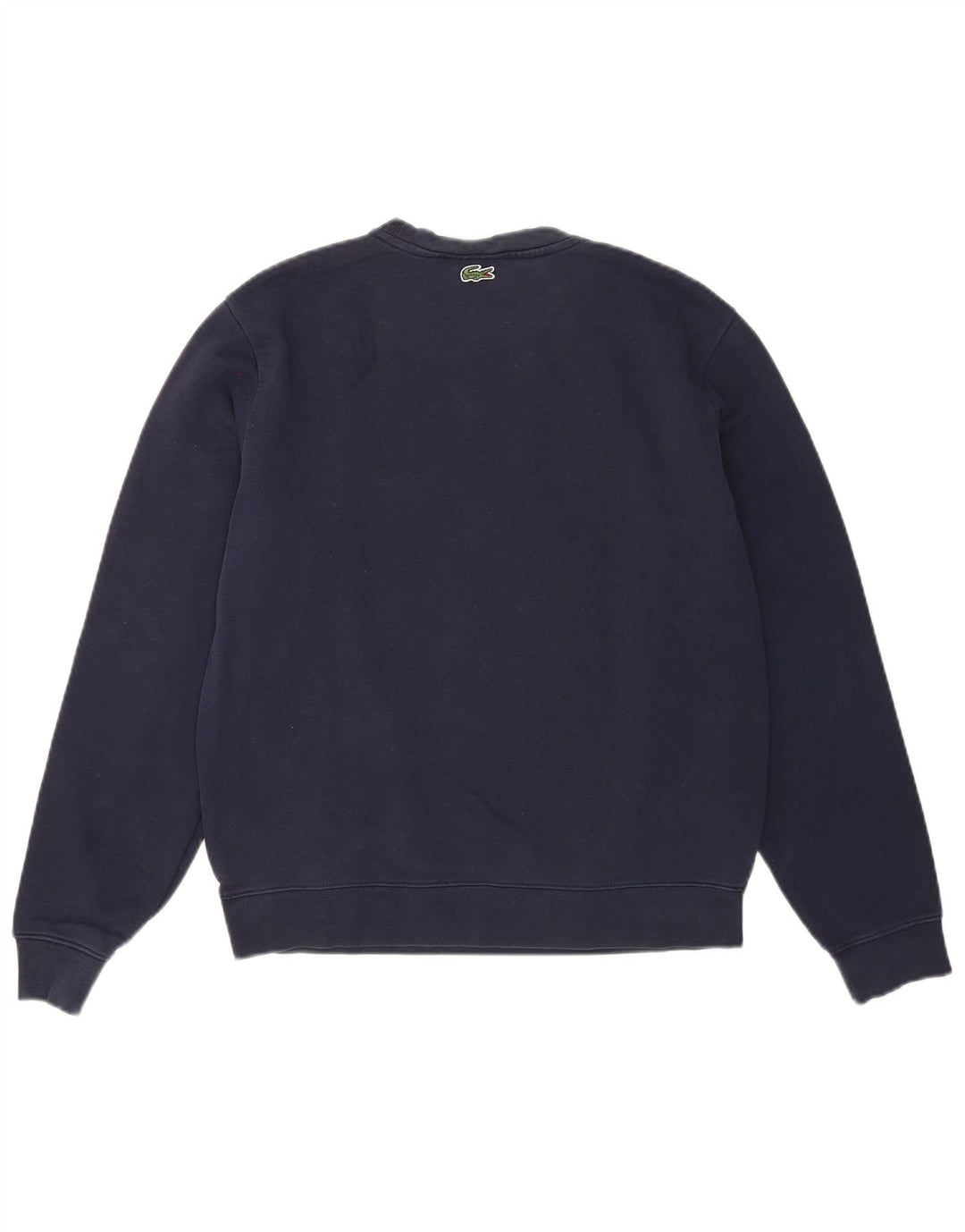 Lacoste Męska bluza z grafiką, rozmiar 4, średnia, granatowa, bawełniana