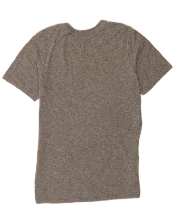 Męski T-shirt Nike o kroju sportowym, mały, szary, nakrapiany