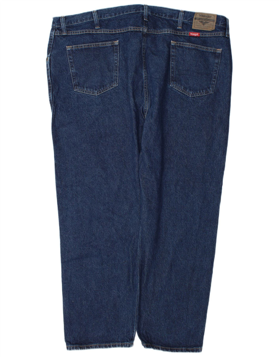 Męskie jeansy Wrangler o prostym kroju W48 L30, niebieskie, bawełniane