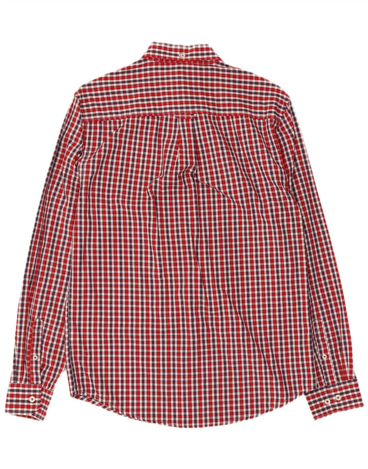 Koszula męska Ben Sherman, mała, bawełniana w czerwoną kratę