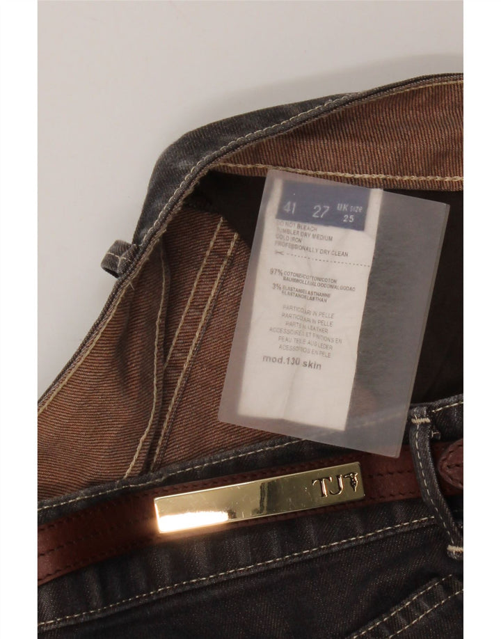 Dżinsy damskie Trussardi W25 L30 Brązowa bawełna
