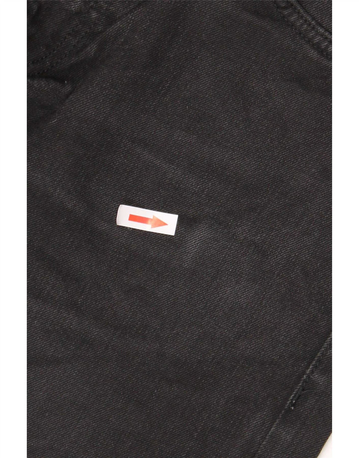 Męskie jeansy slim Hugo Boss W32 L30 Czarne bawełniane