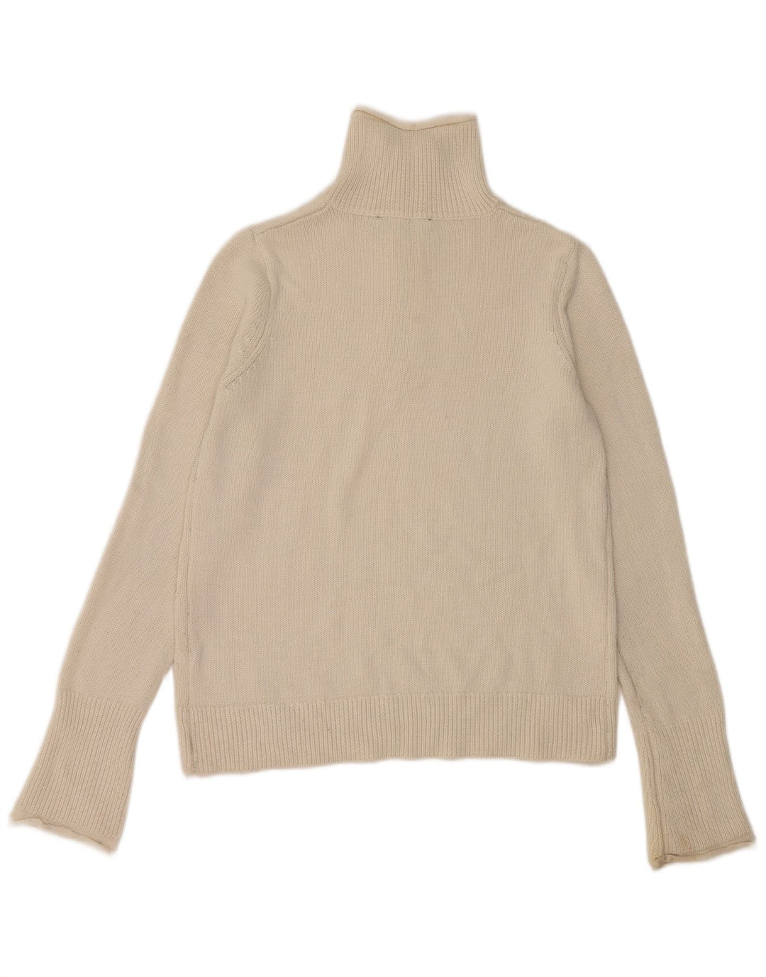 Sweter damski Zara z zamkiem błyskawicznym UK 14, duży, biały