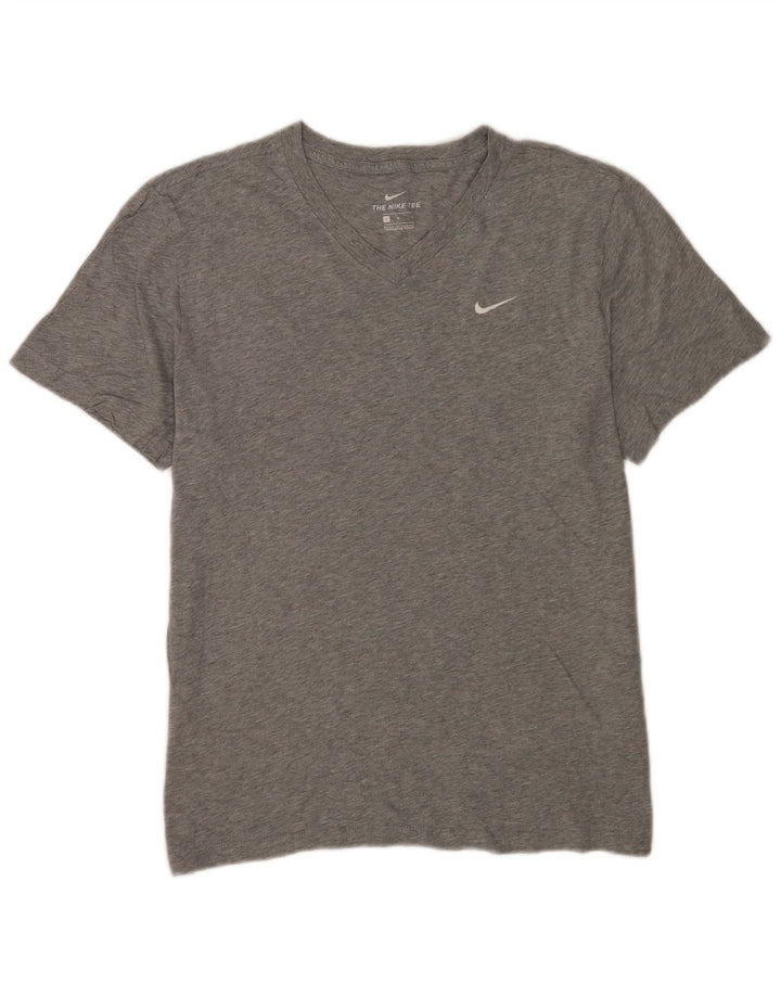 Męski T-shirt Nike, duży, szary