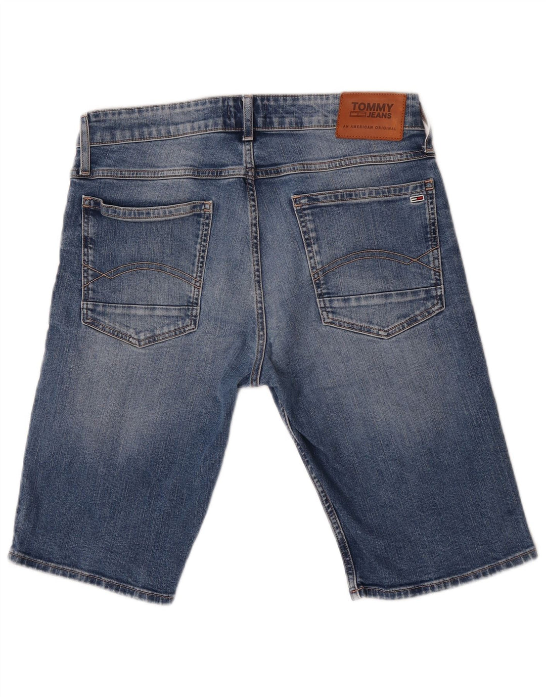 Męskie spodenki jeansowe Tommy Hilfiger W32 Średnioniebieskie bawełniane