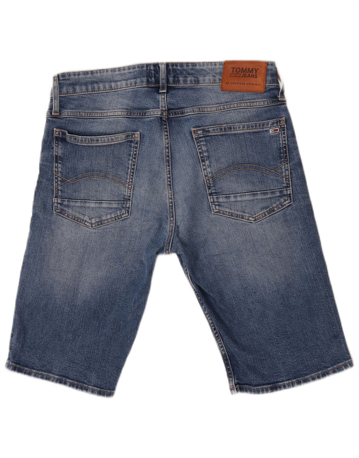 Męskie spodenki jeansowe Tommy Hilfiger W32 Średnioniebieskie bawełniane