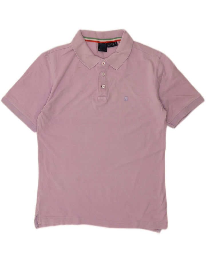FILA Mens Polo Shirt Medium Purple Vintage Fila and Second-Hand Fila from Messina Hembry 