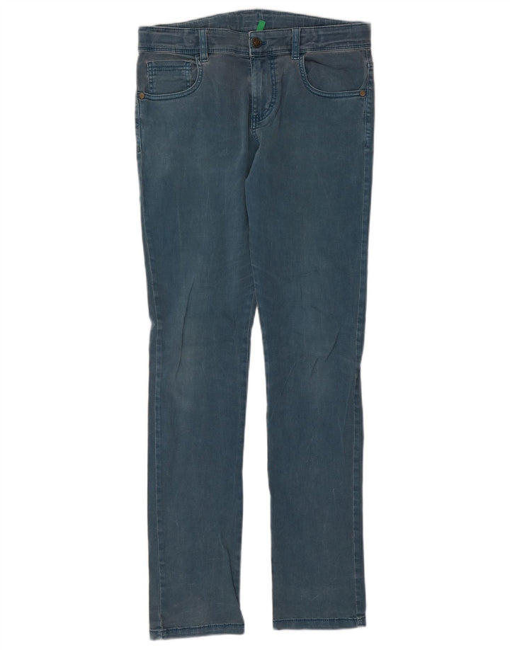 Dżinsy chłopięce Benetton Slim, 15-16 lat, W30 L31 Niebieskie